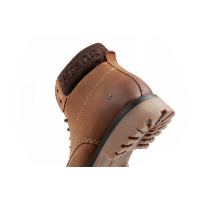 7. Wrangler Arch men's shoes Chelsea boots elegant ankle boots natural leather brown