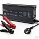 7. Qoltec Specialized charger for LiFePO4 battery 12V | 20A | PF 0.9 | LED | Smart charging
