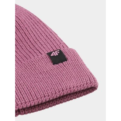2. Unisex winter hat with pompom 4F 4FWAW24ACAPU472-53S