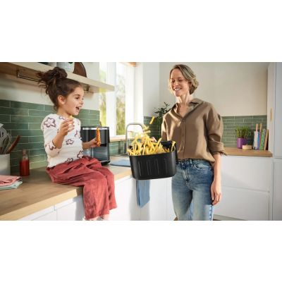 14. Bosch MAFS2671B fat-free fryer (1800w; 7.2L)