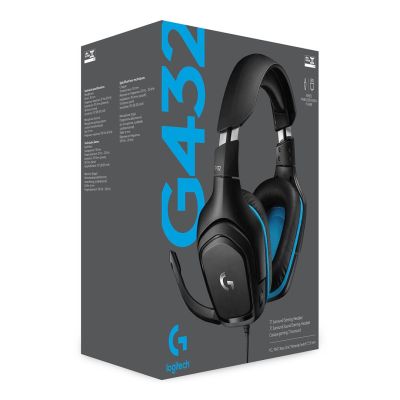 4. Logitech 981-000770 Headphones with Microphone (Black)