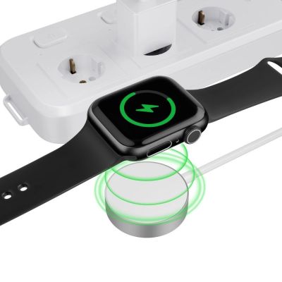 3. Tech-Protect UltraBoost Magnetic Inductive Charger with USB-A Connector for Apple Watch 1.2m - White