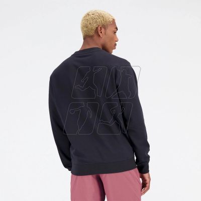 3. New Balance Essentials Stacked Logo Frenc M MT31538BK sweatshirt