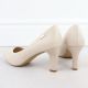 4. Women's nude high heel pumps Sergio Leone 1459