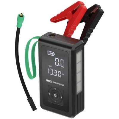 39. GREEN CELL POWERBANK/BOOSTER/CAR JUMP STARTER/PUMPER POWERBOOST AIR 8000MAH 1000A - WITH COMPRESSOR