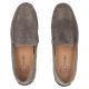 5. Men's leather moccasin shoes in taupe suedeFilippo MP923