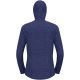 Odlo TENCIA Men's Mid-Layer Hoody Full Zip, Blue
