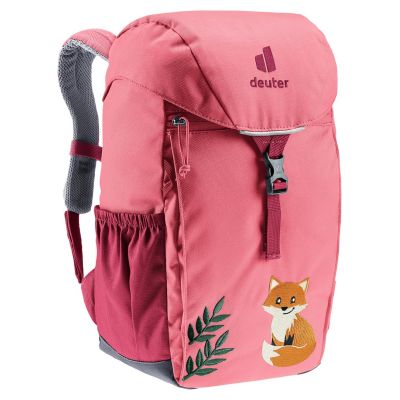 6. Deuter 3610225 hiking backpack pink, red polyester
