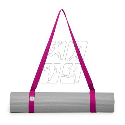 4. Gaiam pink yoga mat strap 61711