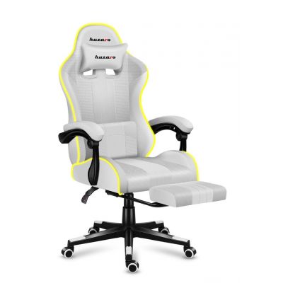 12. Huzaro Force 4.7 RGB White Gaming Chair