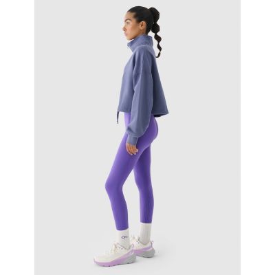 3. Women's sweatshirt without hood 4F x Anna Lewandowska 4F 4FALSAW24TSWSF1743-31S