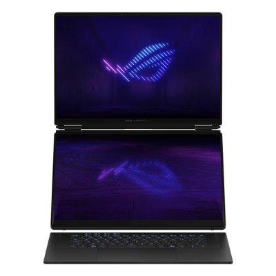 3. ASUS ROG Zephyrus Duo 16 GX651AX-U9322X Ultra 9 386H 2x16.0"3K Touch OLED 120Hz 1100nits AG 32GB LPDDR5X SSD2TB GeForce RTX 5090 24GB Cam1080p + IR 90WHrs W11Pro Aluminum Stellar Gray