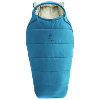 5. Deuter Little Star Children's Sleeping Bag (95 – 130 cm) - Wave/Bone