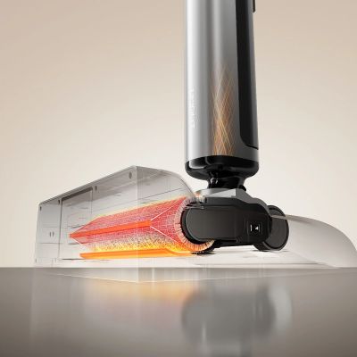 24. UWANT D800 Wet&Dry Upright Vacuum Cleaner with Mopping Function and Charging Station - Gray
