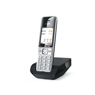 11. Gigaset 500 Comfort ECO DECT GAP CAT-iq silver cordless phone