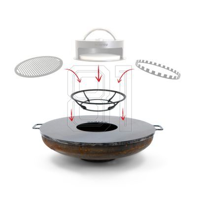 2. Bonfeu accessory stand for Bonplancha 60 BS60