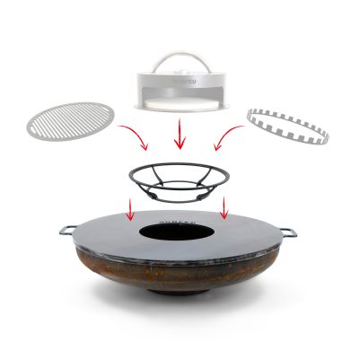 2. Bonfeu accessory stand for Bonplancha 60 BS60