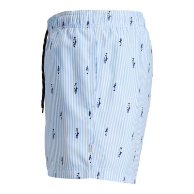 3. Jack&Jones Men's JWHARUBA SWIM PRINTS SHORTS 12206537 Cashmere Blue Stripes