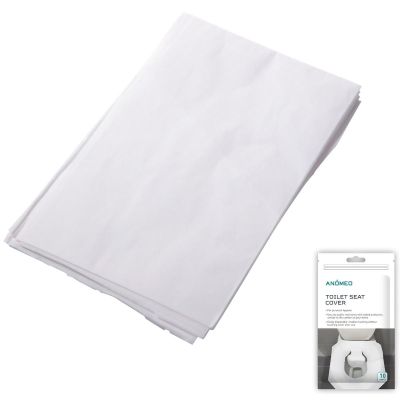 HYGIENIC TOILET SEAT COVERS 38 X 46 CM (10 PCS) ANOMEO