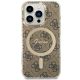 8. Guess GUHMP14LH4STW iPhone 14 Pro 6.1" brown/brown hardcase 4G MagSafe