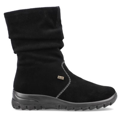 36. RIEKER W RKR130 insulated leather ankle boots