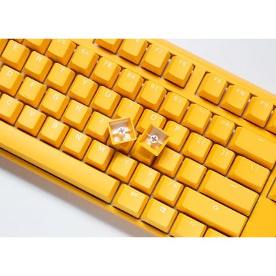 2. Ducky One 3 Yellow Gaming Keyboard USB German Yellow