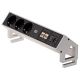 2. Bachmann DESK 2 3-way table socket, color: Inox