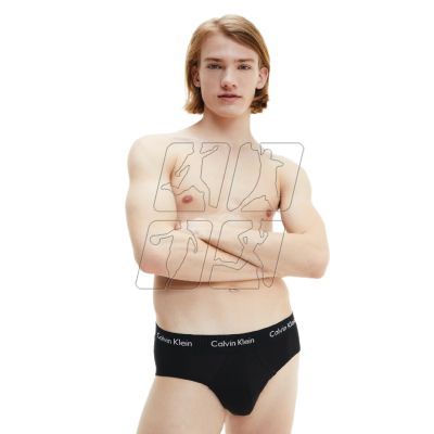 2. Calvin Klein Cotton Stretch M NB2876A underwear