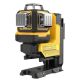 4. Dewalt DCLE34035B 18v xr 3x360 cordless laser level with remote control