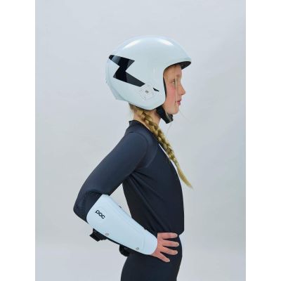 4. POC Forearm Classic Jr Forearm Protectors, White