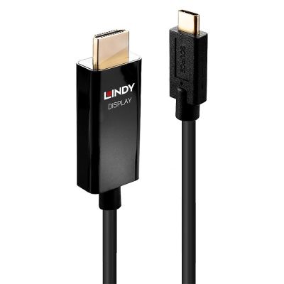LINDY USB-C - HDMI 4K60 Adapter 1m Black