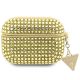 Guess Rhinestone Triangle Case for AirPods Pro 2 (2022/2023) - Gold