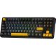 3. gasket F87 Thunder Black GrayWood switch RGB AULA keyboard