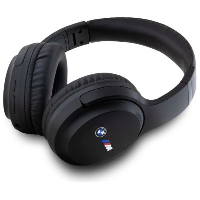 2. BMW Bluetooth ENC Headphones BMBHMIAV27MBCTK Black/Black Printed Logos