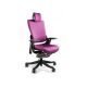 Wau 2 BL401 office chair, magenta/black fabric