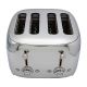 Smeg TSF03SSEU toaster 6 4 cavities 2000 W Chrome