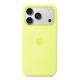 Apple iPhone 17 Pro Silicone Case with MagSafe (Neon Yellow)
