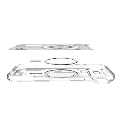 7. Spigen Ultra Hybrid MagSafe Case for iPhone 17 Air Zero One - White