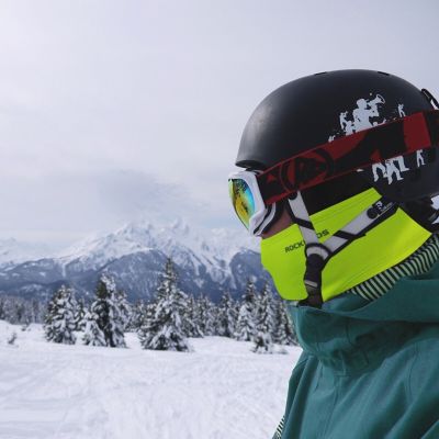 4. Rockbros insulated balaclava LF7345G fluo green