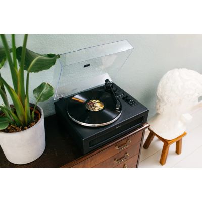Lenco LS-430BK Turntable with Belt Drive Black