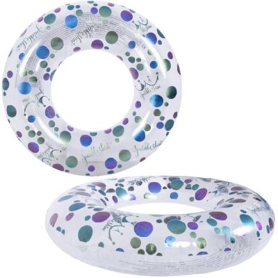 9. GLITTER SWIMMING RING 90CM 35169