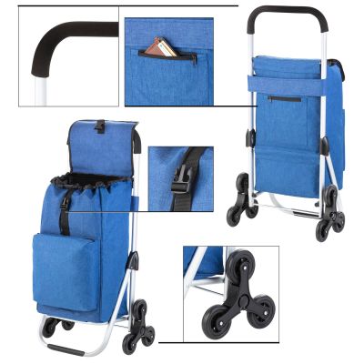 15. Cruiser 650063 Premium Stair Climbing Shopping Cart