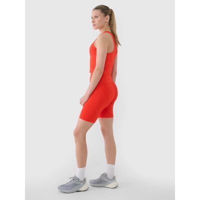 4. Women's training cycling leggings 4F 4FWSS25TFSTF016-62S