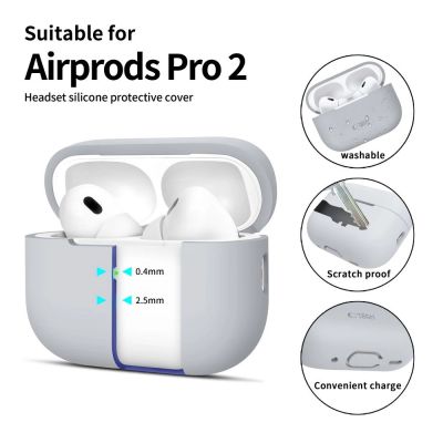 2. Tech-Protect Silicone Case for Apple AirPods Pro 1 / 2 - Gray