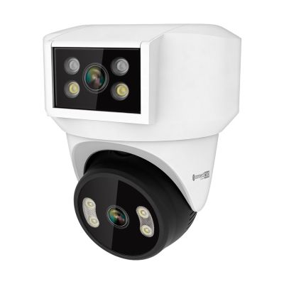 Kruger&Matz Connect C180 WiFi Camera 2x PTZ Lens 360° 2K Tuya Smart Life Color Night Audio AI