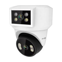 Kruger&Matz Connect C180 WiFi Camera 2x PTZ Lens 360° 2K Tuya Smart Life Color Night Audio AI