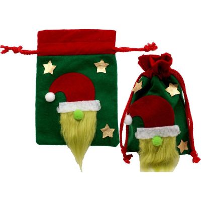 5. CHRISTMAS GIFT BAG WITH SANTA CLAUS 15x20CM