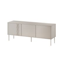 3D TRESSE TV cabinet 150x40x55 cashmere matt