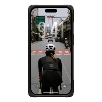4. Urban Armor Gear 11452711404G Mobile Phone Case 16 cm (6.3") Black, Transparent