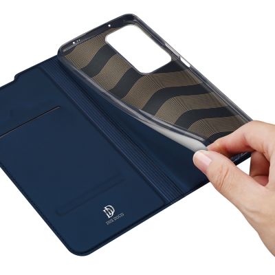 8. Dux Ducis Skin Pro Holster Cover Flip Cover for Xiaomi Poco F4 5G blue